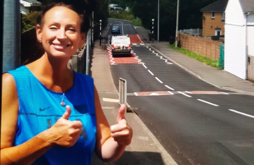 councillor Rachel Nugent Finn road resurfacing 