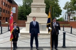 Cllr Carroll at Armed Forces day 2021